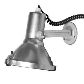 Aluminium Wandlamp