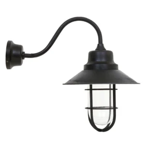 rustieke zwarte buitenlamp