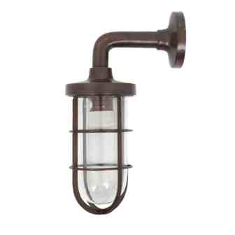 muurlamp koper