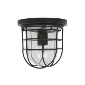 zwarte badkamerlamp