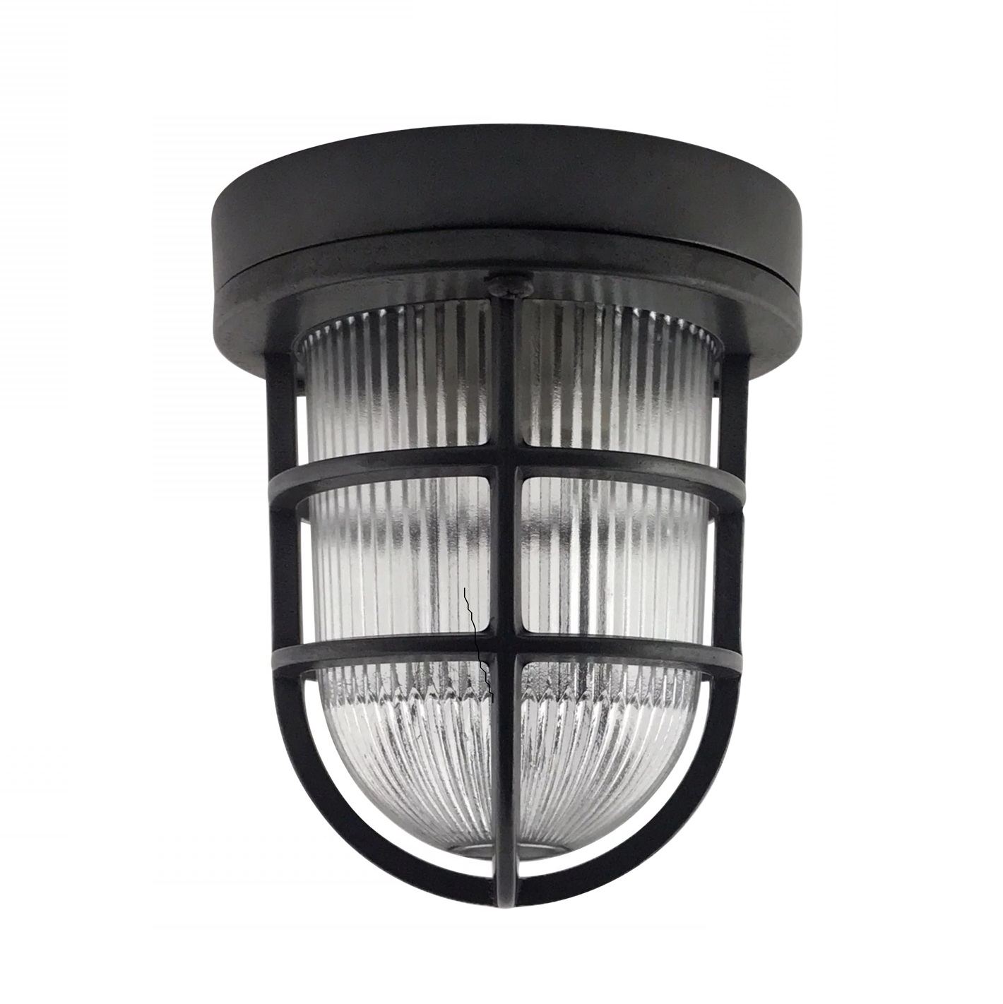 zwarte badkamerlamp