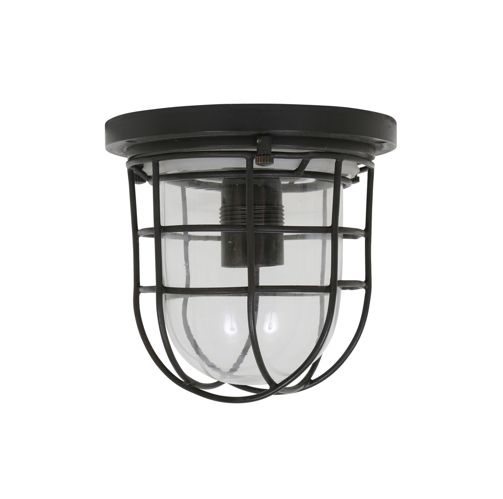 zwarte badkamerlamp