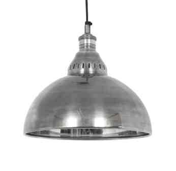 kleine zilveren hanglamp