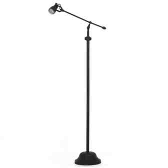 zwarte leeslamp
