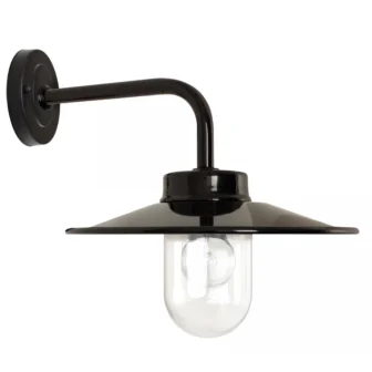 zwarte buitenlamp basic