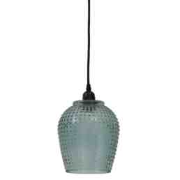 groen glazen hanglamp