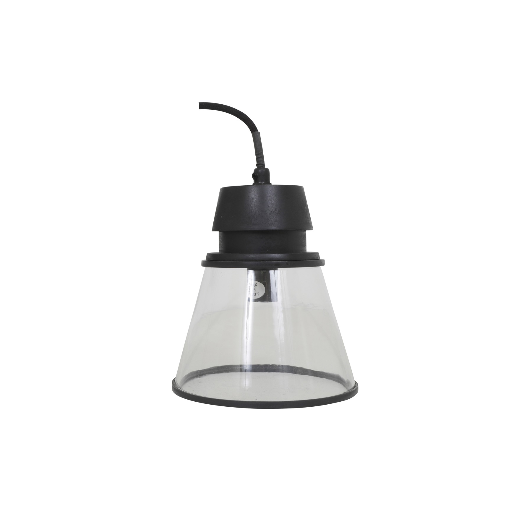 zwarte barlamp