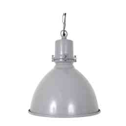 industriele grijze fabriekslamp
