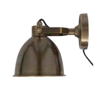koperen wandlamp middelgroot