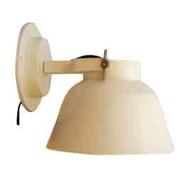 Beige wandlamp