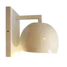 Witte wandlamp