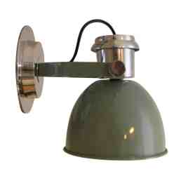 wandlamp vintage groen