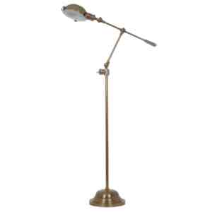 design vloerlamp koper