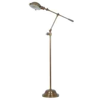design vloerlamp koper