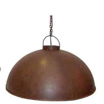 stoere rustieke hanglamp