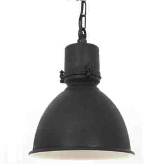 fabriekslamp zwart