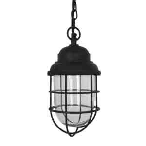 hallamp met glas