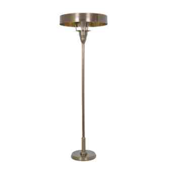 messing vloerlamp