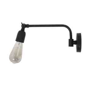 draaibare wandlamp zwart