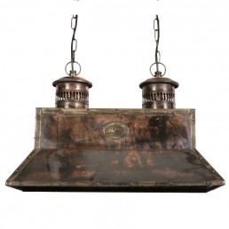 Koperen Scheepslamp