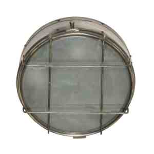 Koperen Wandlamp